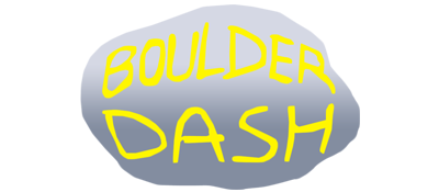 Boulder Dash logo for ZX Spectrum